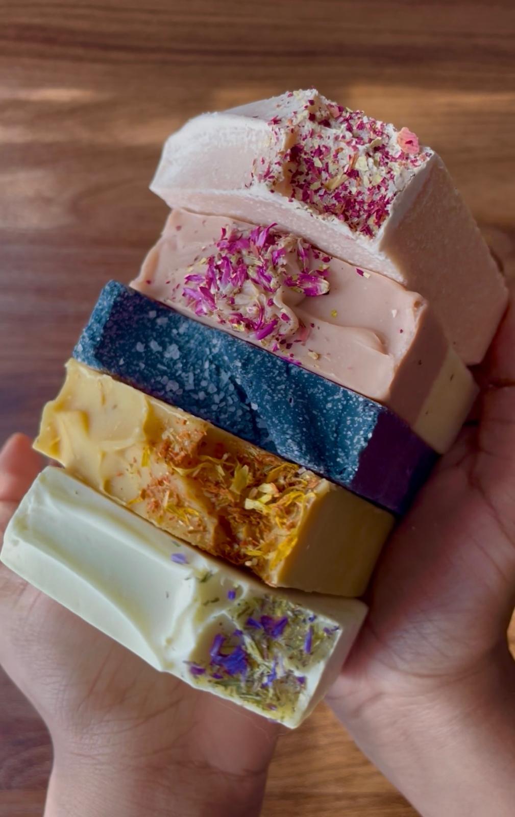 How is natural soap made?