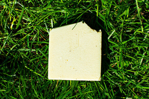 soap on green grass