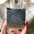 hand holding sea salt soap 